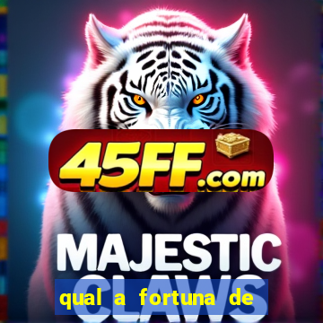 qual a fortuna de mari maria